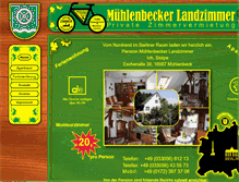 Tablet Screenshot of landzimmer.de